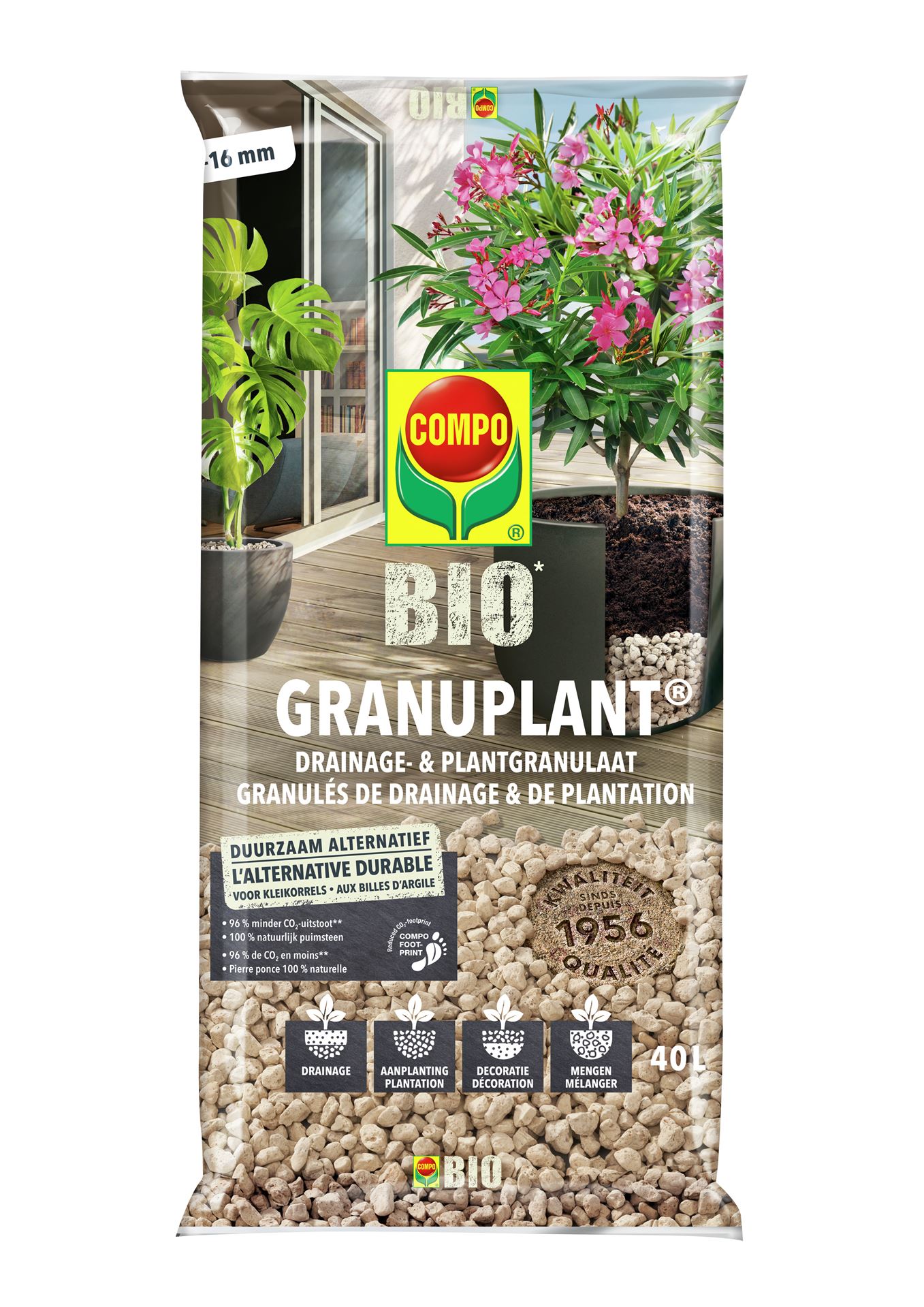 granuplant-puimsteenkorrels