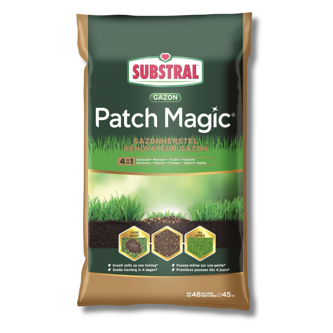 Substral graszaad 3,6kg tot 75m² - 4-in-1 Patch Magic gazonherstel incl. meststof - herstel kale plekken