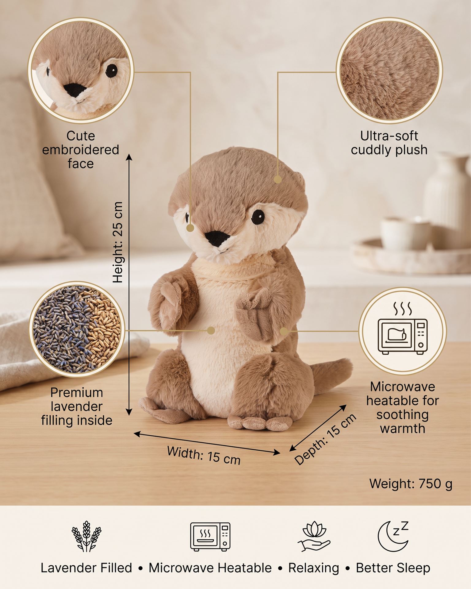 Warmies-otter