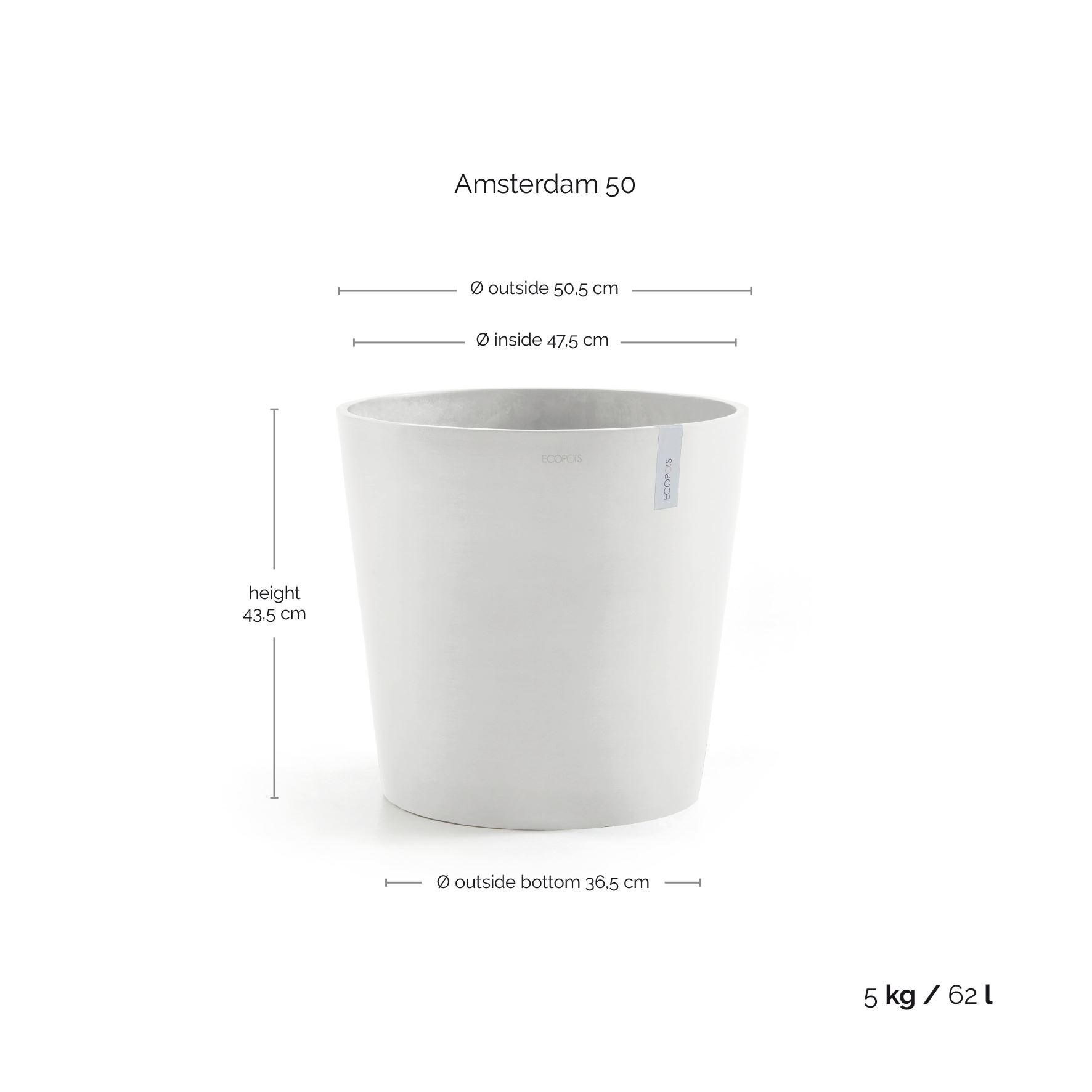 ecopots-Amsterdam-Pure-White-50-cm-H43-8-cm