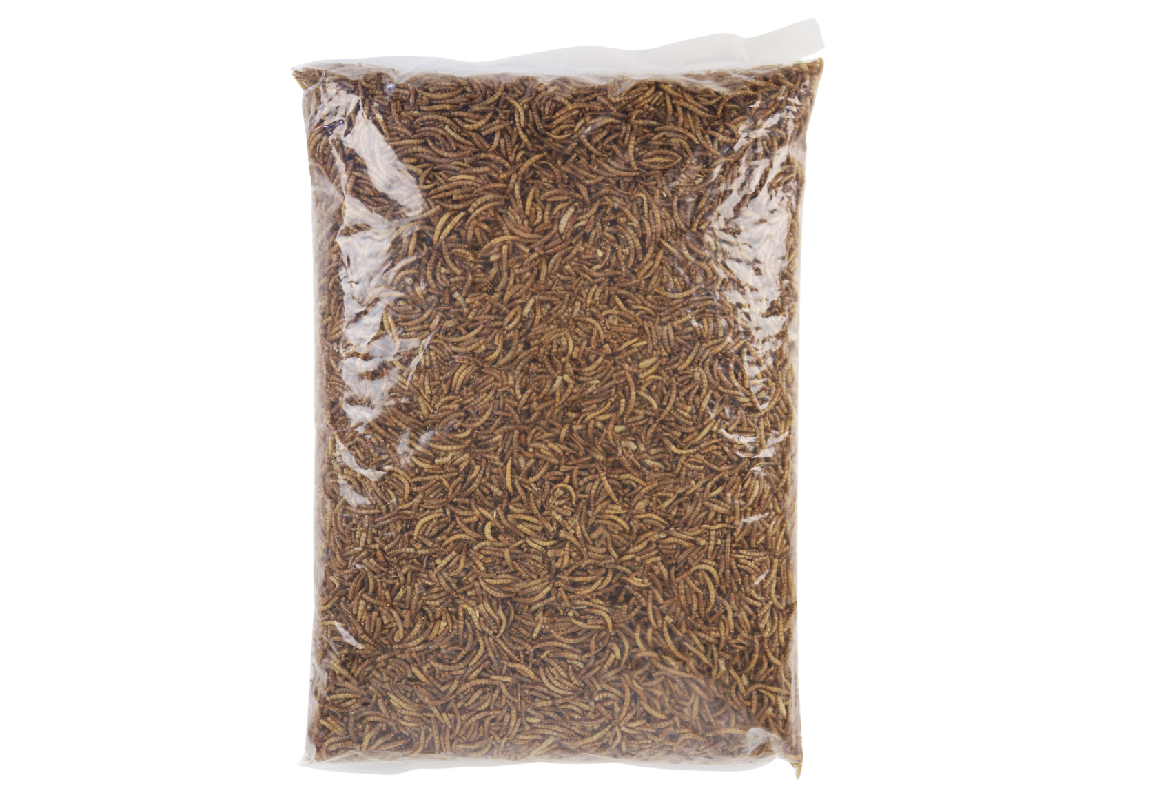 Famiflora gedroogde meelwormen 1 kg = ± 6L in zak - voor tuinvogels, kippen en vissen