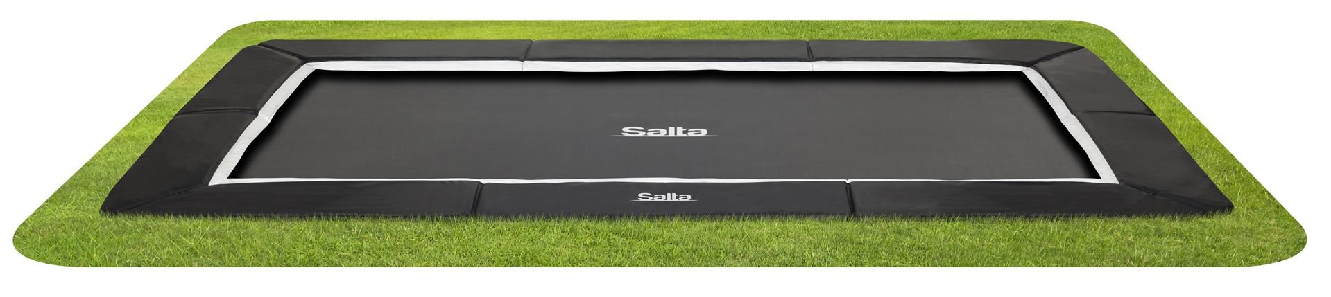 Salta Royal Baseground Sports trampoline - 305x214cm - Rechthoekig zwart