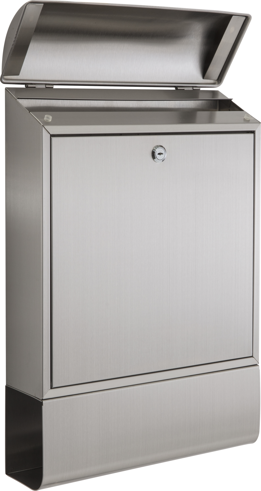 Practo Garden washington inox - Brievenbus in inox - 11,3x37,3x52cm