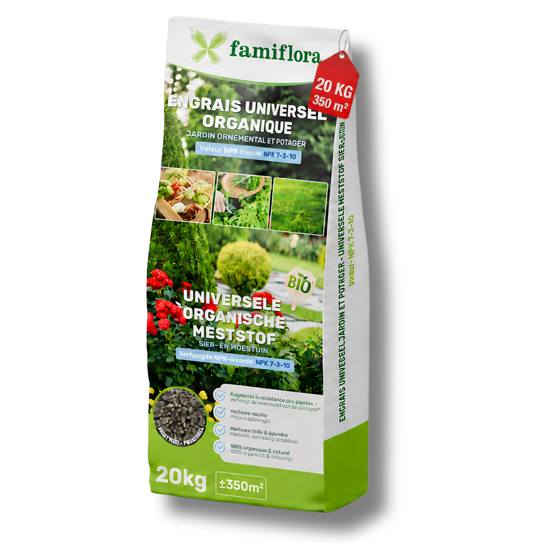 Famiflora engrais universel - 20 kg - organique