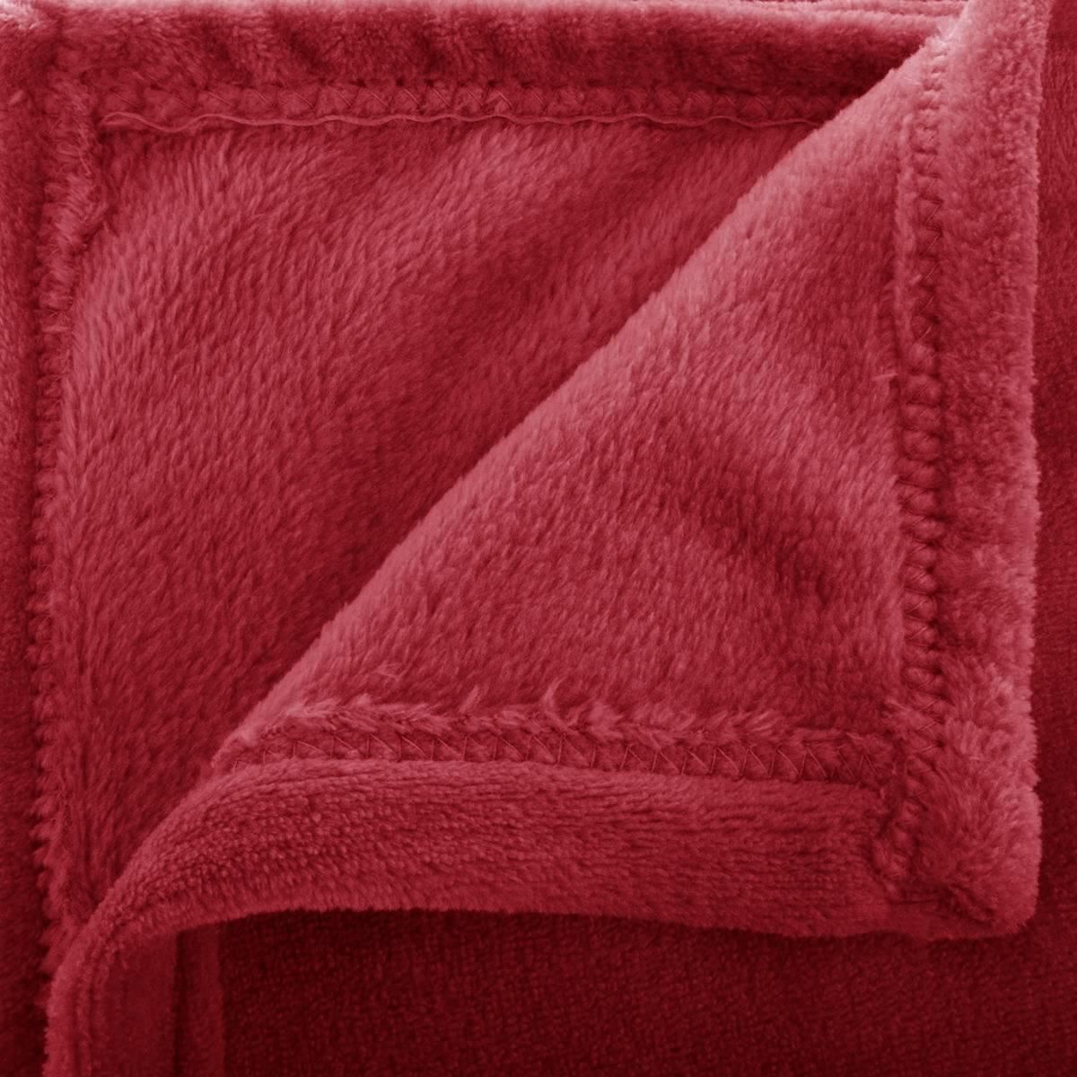 Plaid-180x230cm-rood