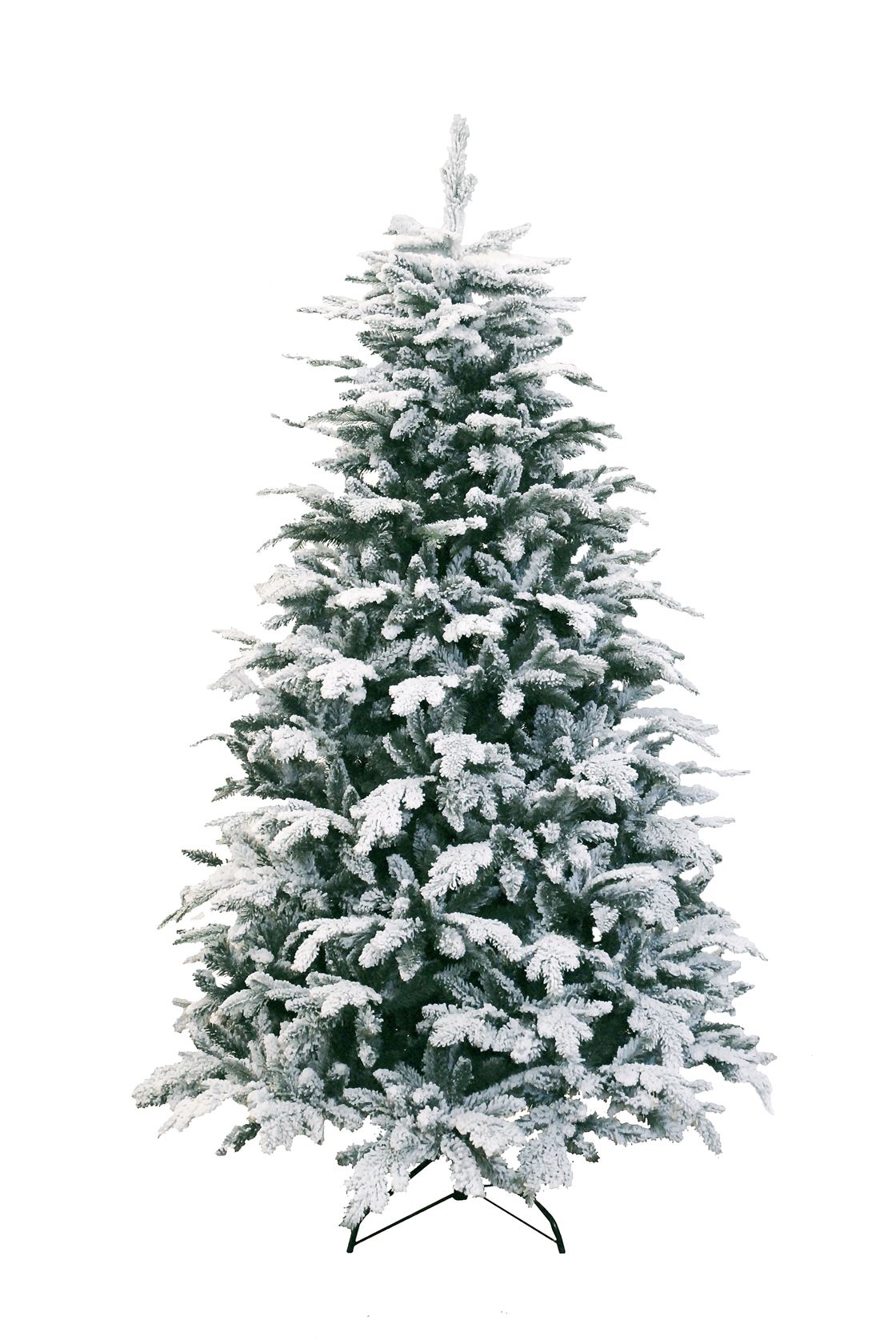 Oslo-PE-Snow-Pine-flocked-hinged-180cm