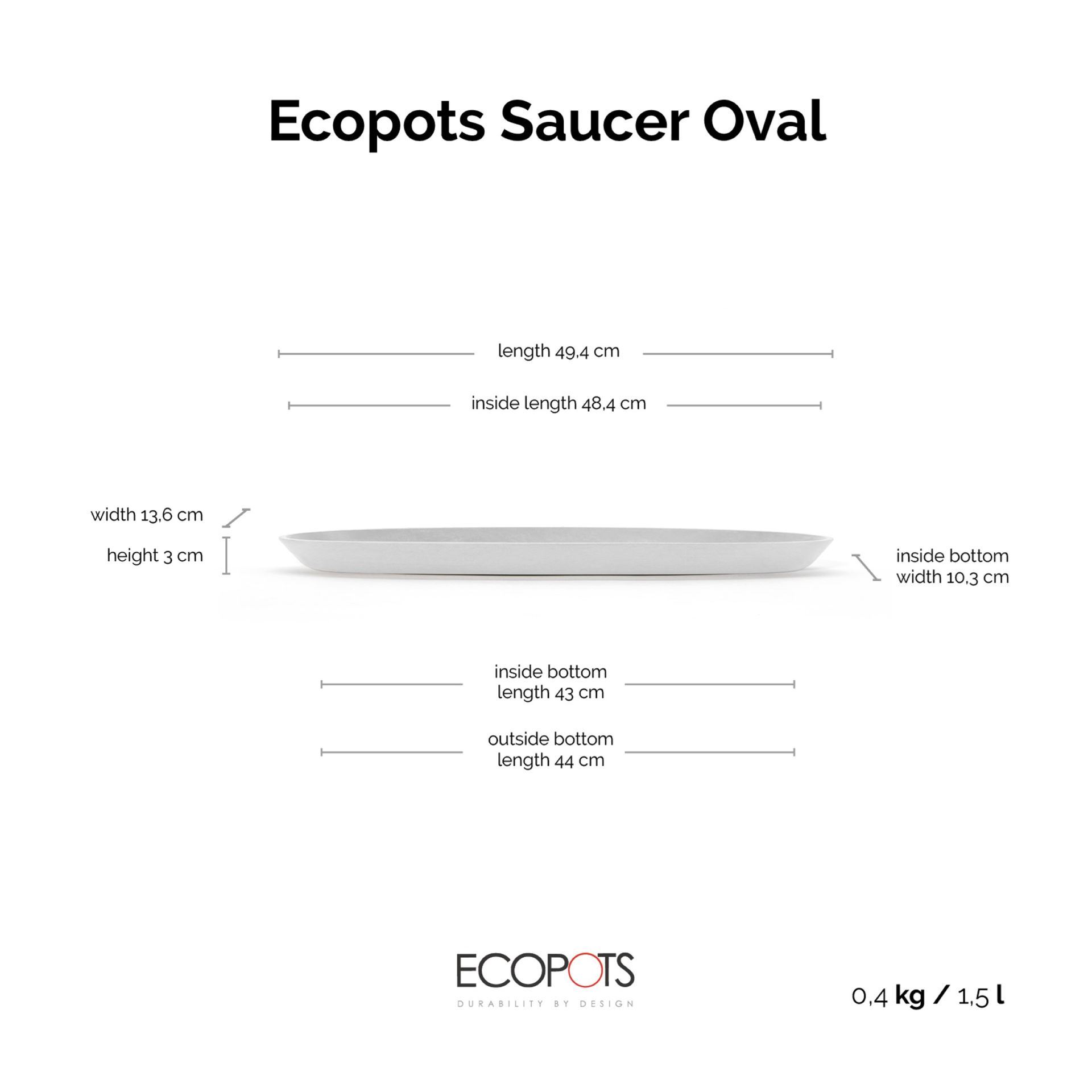 Ecopots-sofia-long-onderschotel-pure-white-LBH-49-4x16-3x3-cm