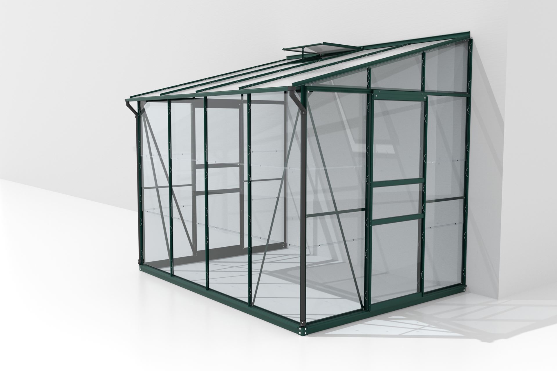 Ida-5200-ESG-HKP-donkergroen-Polycarbonaat-serre-Muurserre-B254-4-x-L190-1-x-H220-8-cm