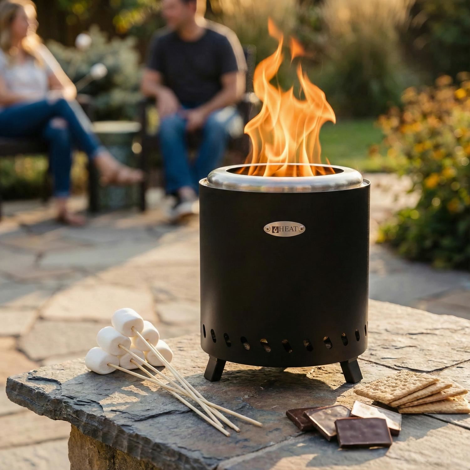 Brasero-Rokfri-kleine-Zwart-23x23x26cm