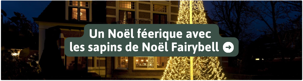 Fairybell sapin de Noël illuminé
