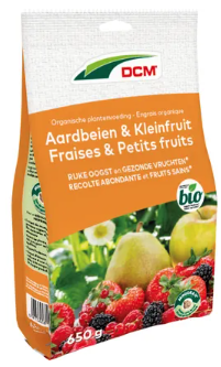 DCM Plantenvoeding Aardbeien & Kleinfruit 0,65 KG - Voor het bemesten van aardbeien en kleinfruit