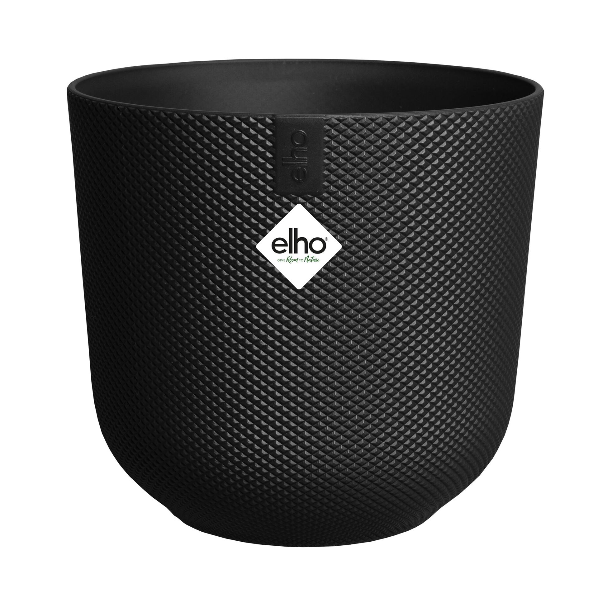Bloempot-jazz-rond-26cm-living-black