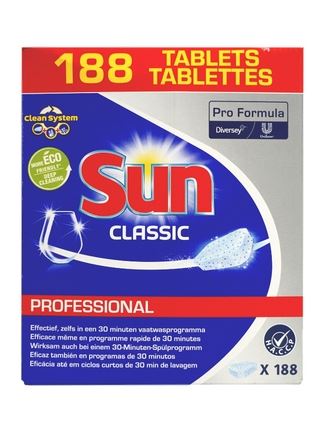 Sun Vaatwastabletten Professional - 188 stuks