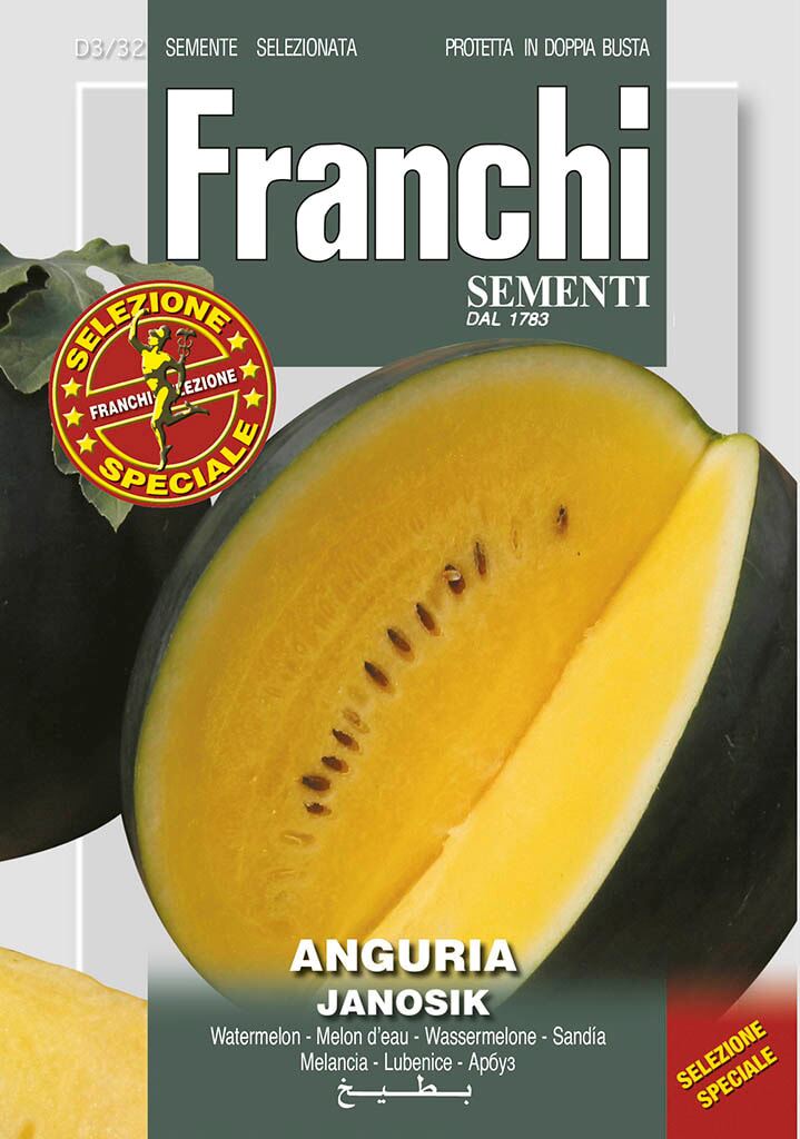 Franchi Sementi Watermeloen zaden - Anguria Janosik 