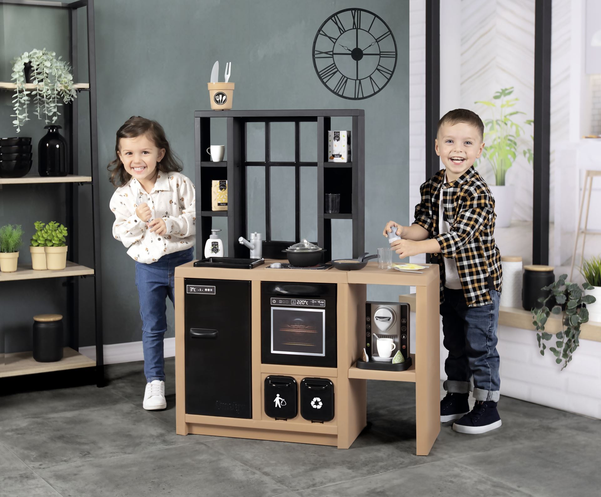 Smoby Loft toy kitchen Loft kitchen set for kids