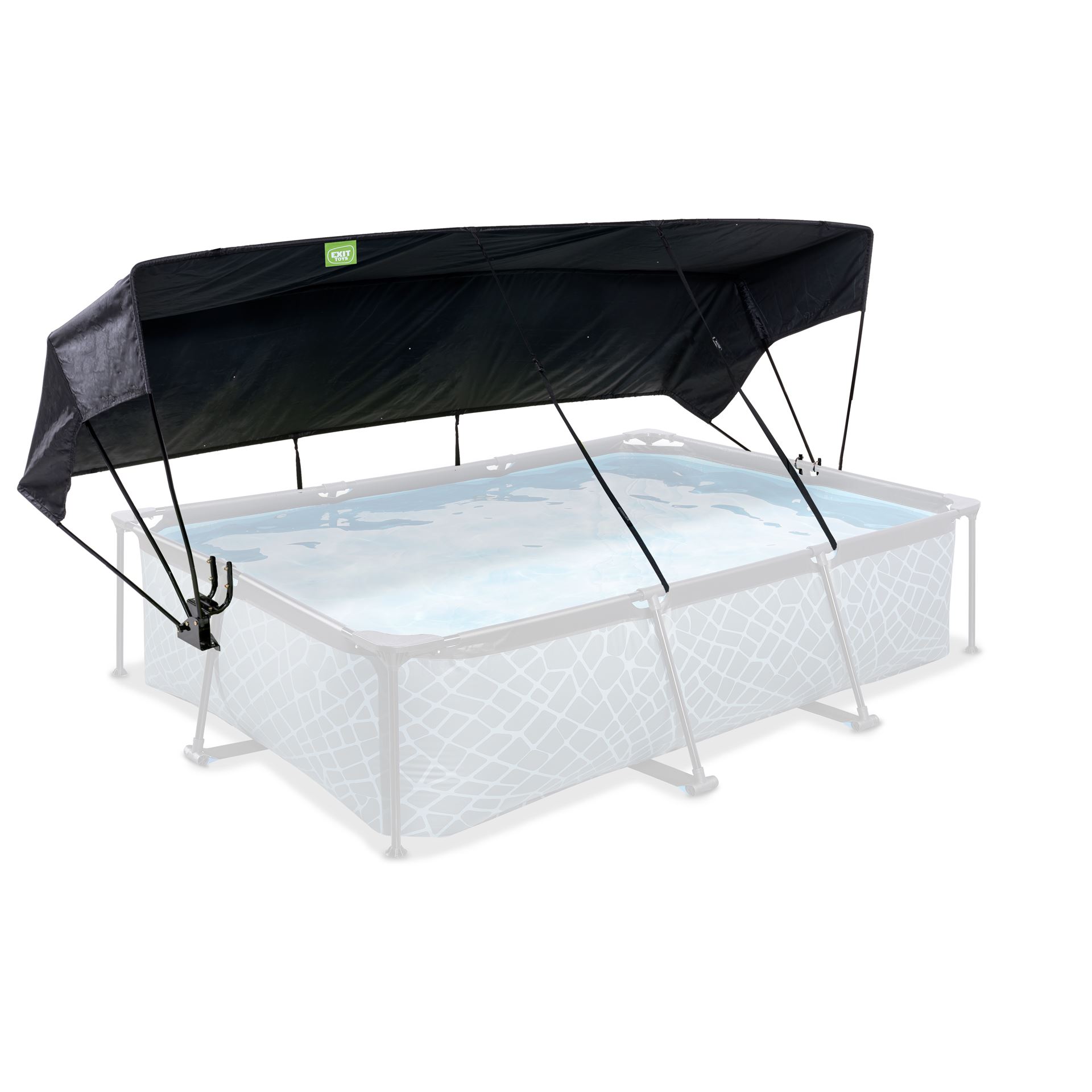 Toile d'ombrage pour piscine EXIT 300x200cm - universelle