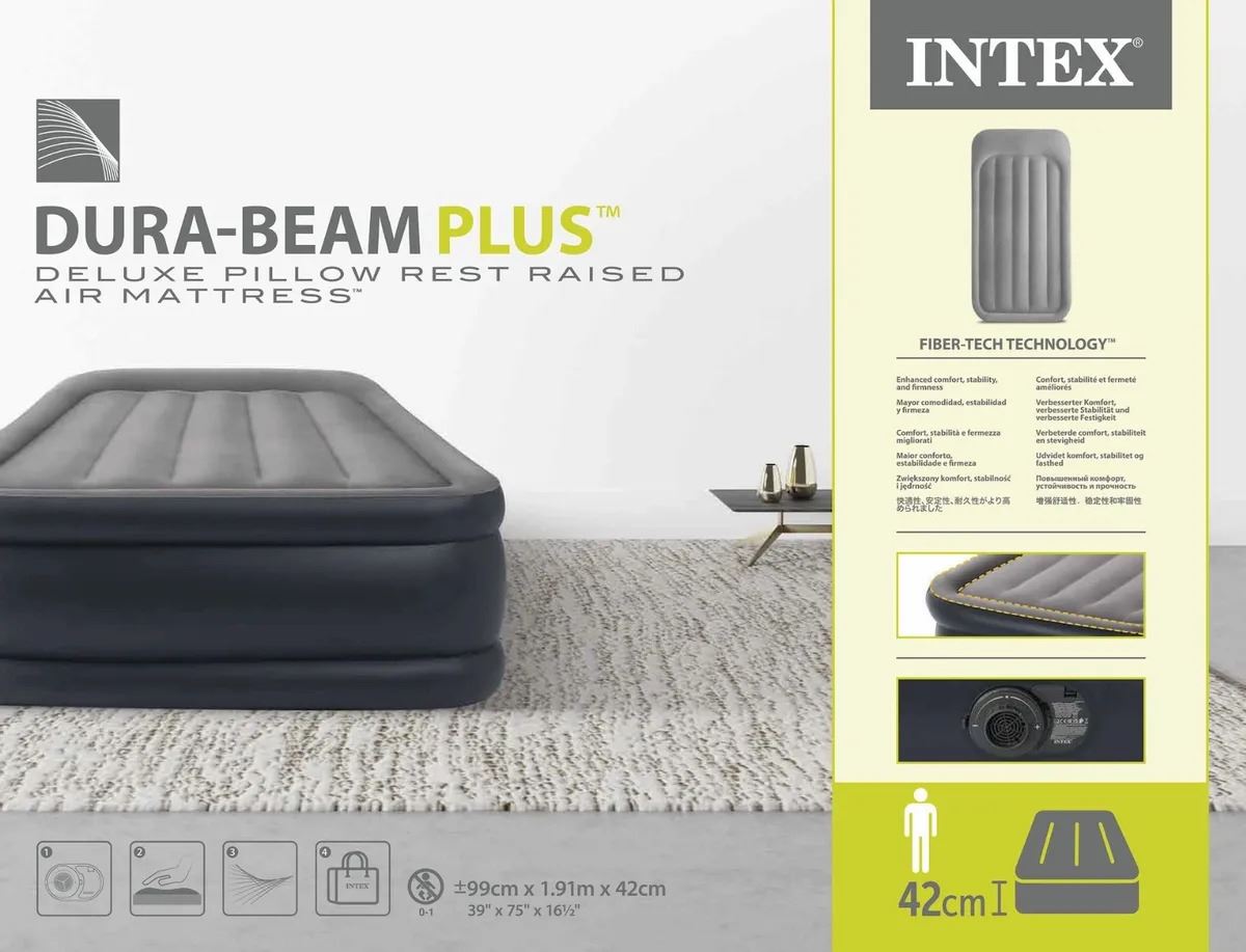 QUEEN-ESSENTIAL-REST-AIRBED-WITH-FIBER-TECH-RP-w-220-240V-Internal-Pump-