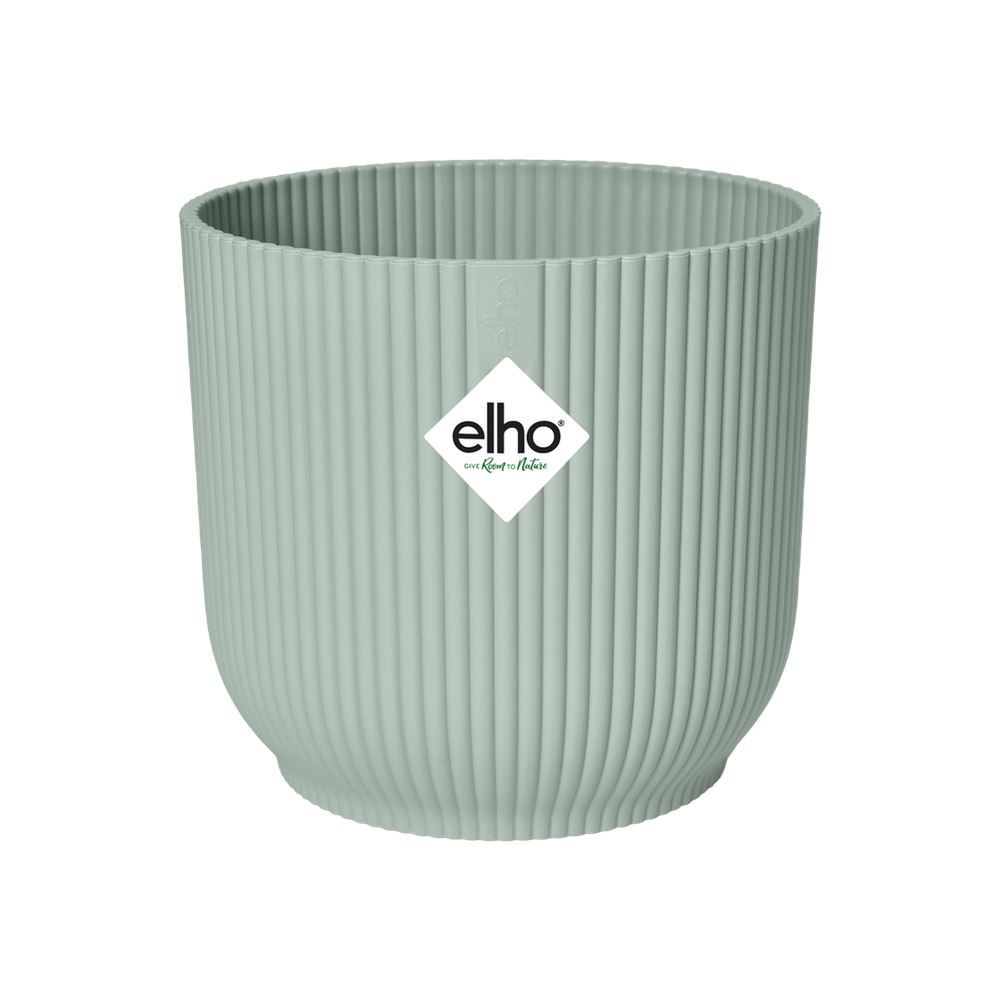 elho Vibes Fold Rond 16 - Sorbet groen (Groen) - Ø 16 x H 15 cm - Ideaal voor binnen - 100% gerecycled