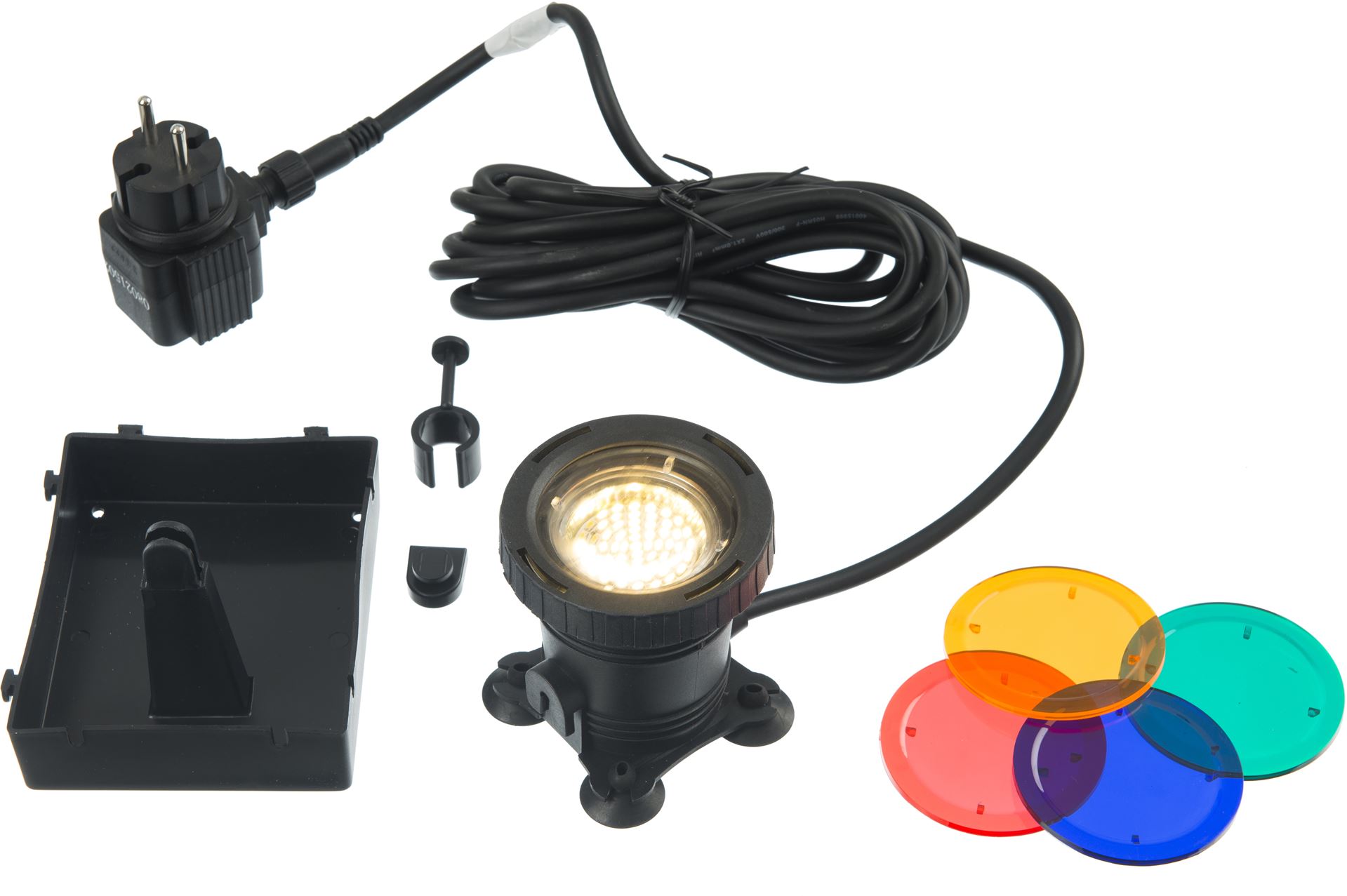 AquaLight-30-LED-4-kleurschijven-MR16-30-SMD-warm-wit-trafo-DE-06-12W-Lumen-220-EEK-A-2-5-Watt