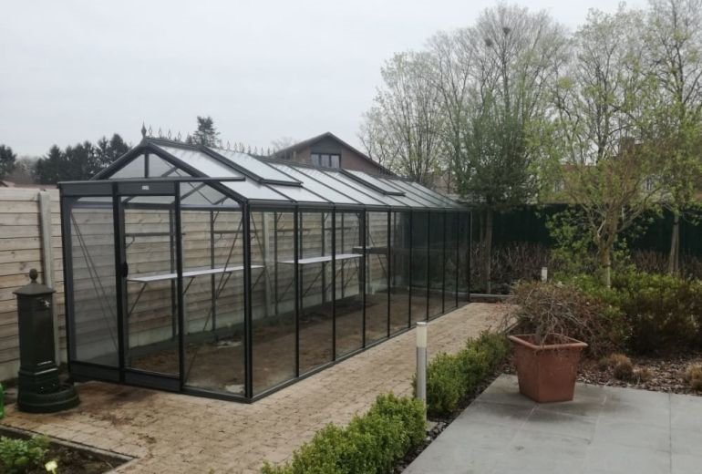ACD greenhouse Prestige R207XH -2.32 x 5.19m - extra high - Blackline