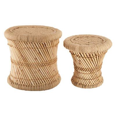 Bijzettafel-Corde-naturel-set-van-2