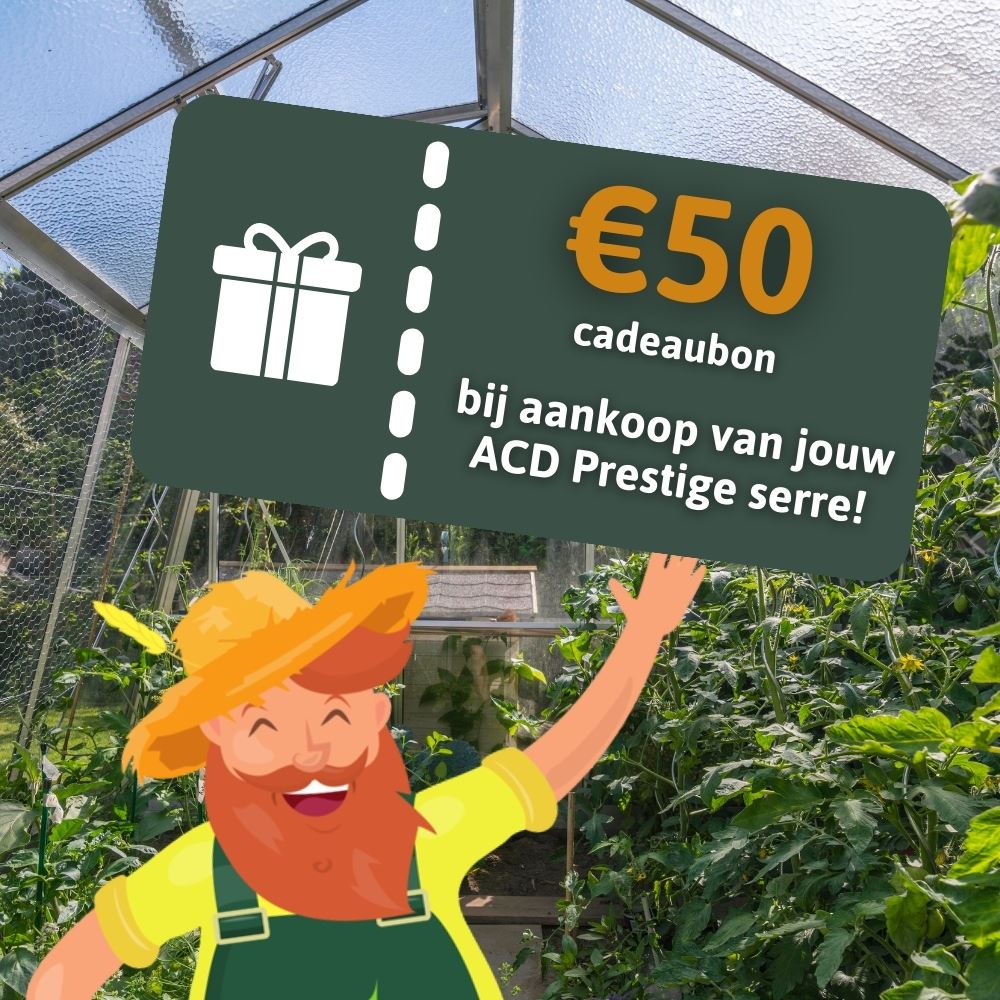 ACD Piccolo greenhouse Prestige P05 - 1,59 x 3,71m - Couleur au choix