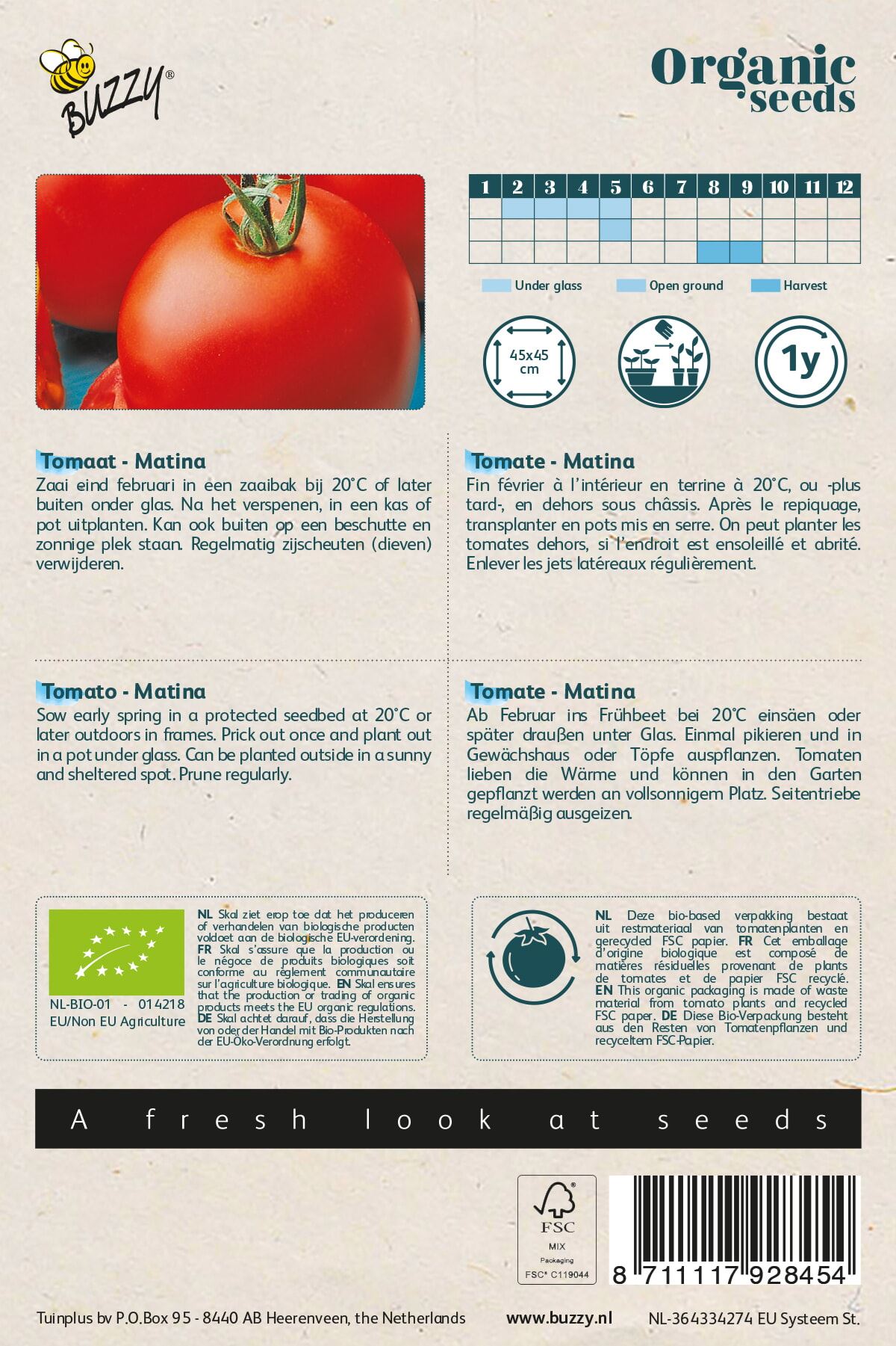 Bio-Tomaten-Matina