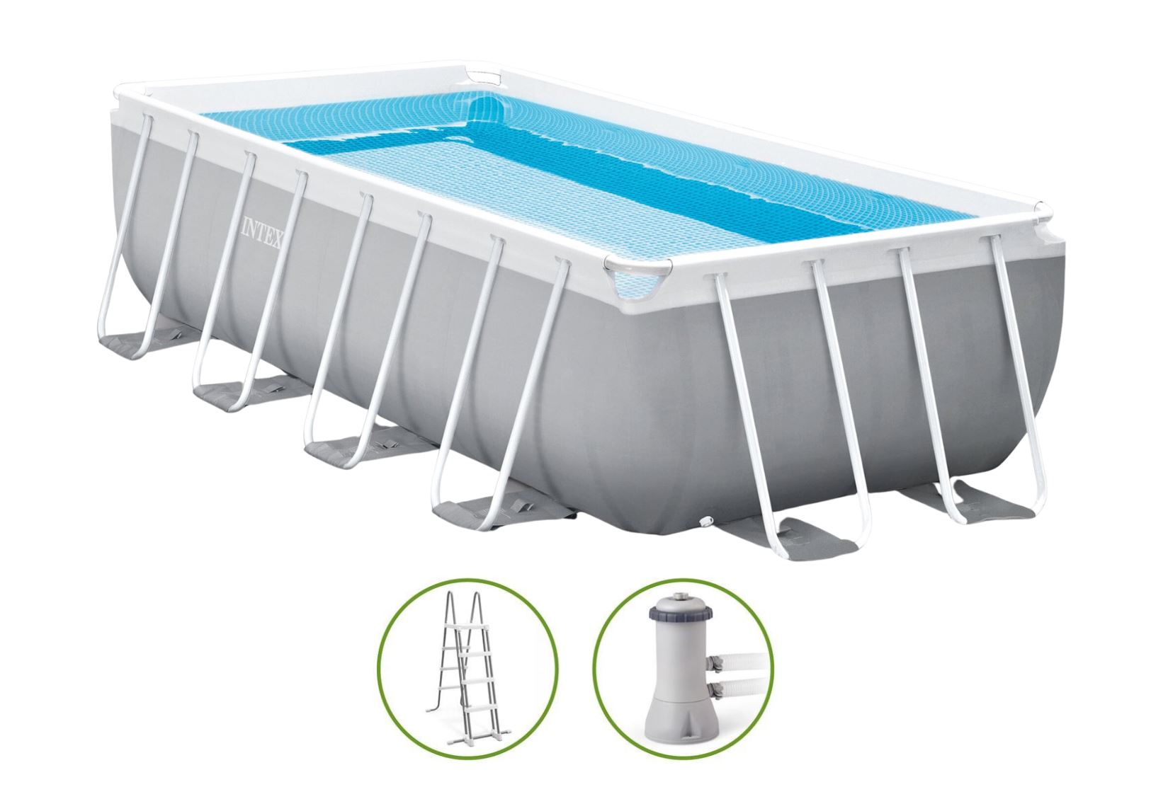 Prism-Frame-Pool-zwembadset-400X200X100cm-Inclusief-filterpomp-trap-Opzetzwembad