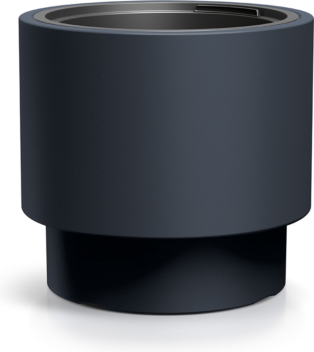 Prosperplast Heos N Slim Bloempot - Antraciet - Ø 29,8 cm - Hoog model