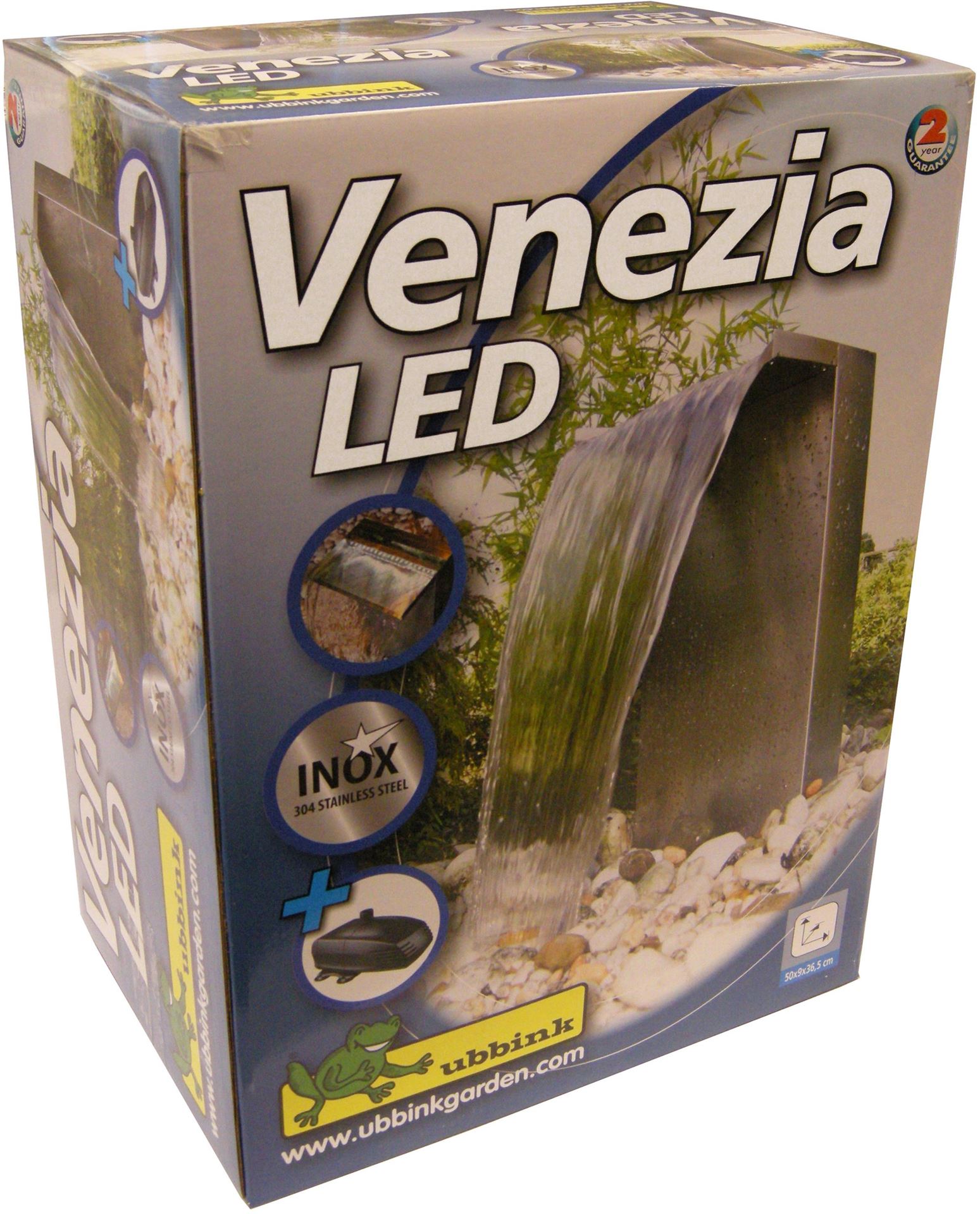 VENEZIA-waterval-inox-304-3400-l-h-slang-en-aansluiting-access-LED-strip-30-cm-1x20-koud-wit-Trafo-A