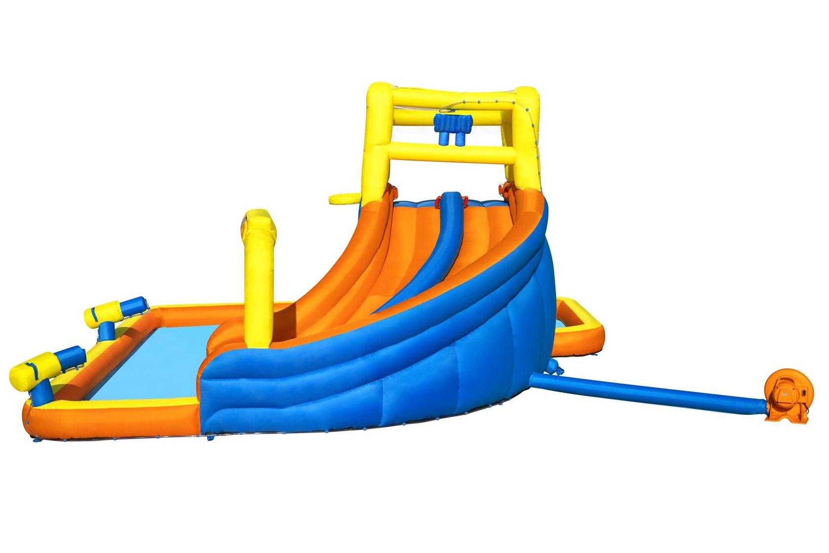 Bestway opblaasbaar waterpark H2OGO! Super Speedway - L551 x B502 x H265 cm