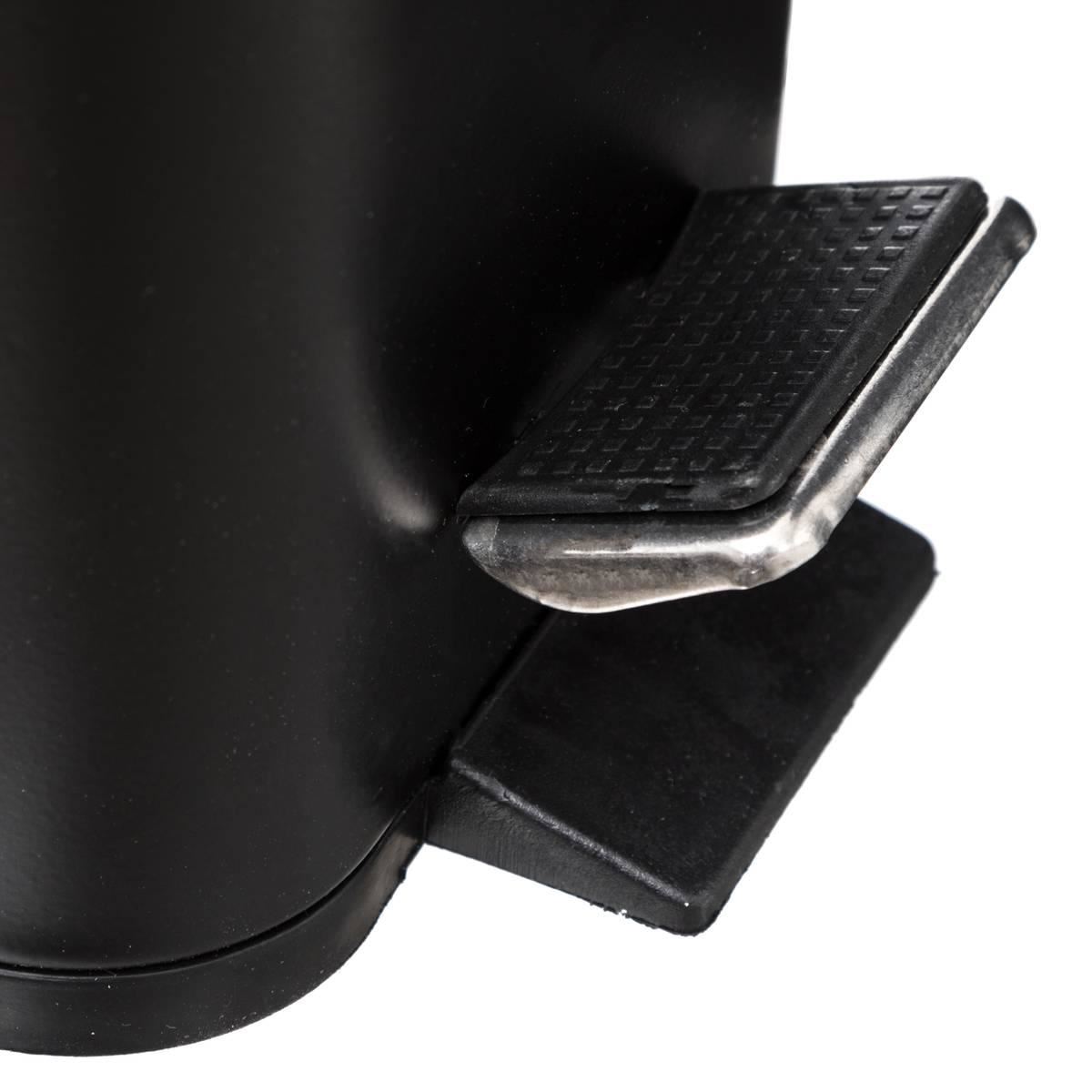 Pedaalemmer-5L-rvs-zwart