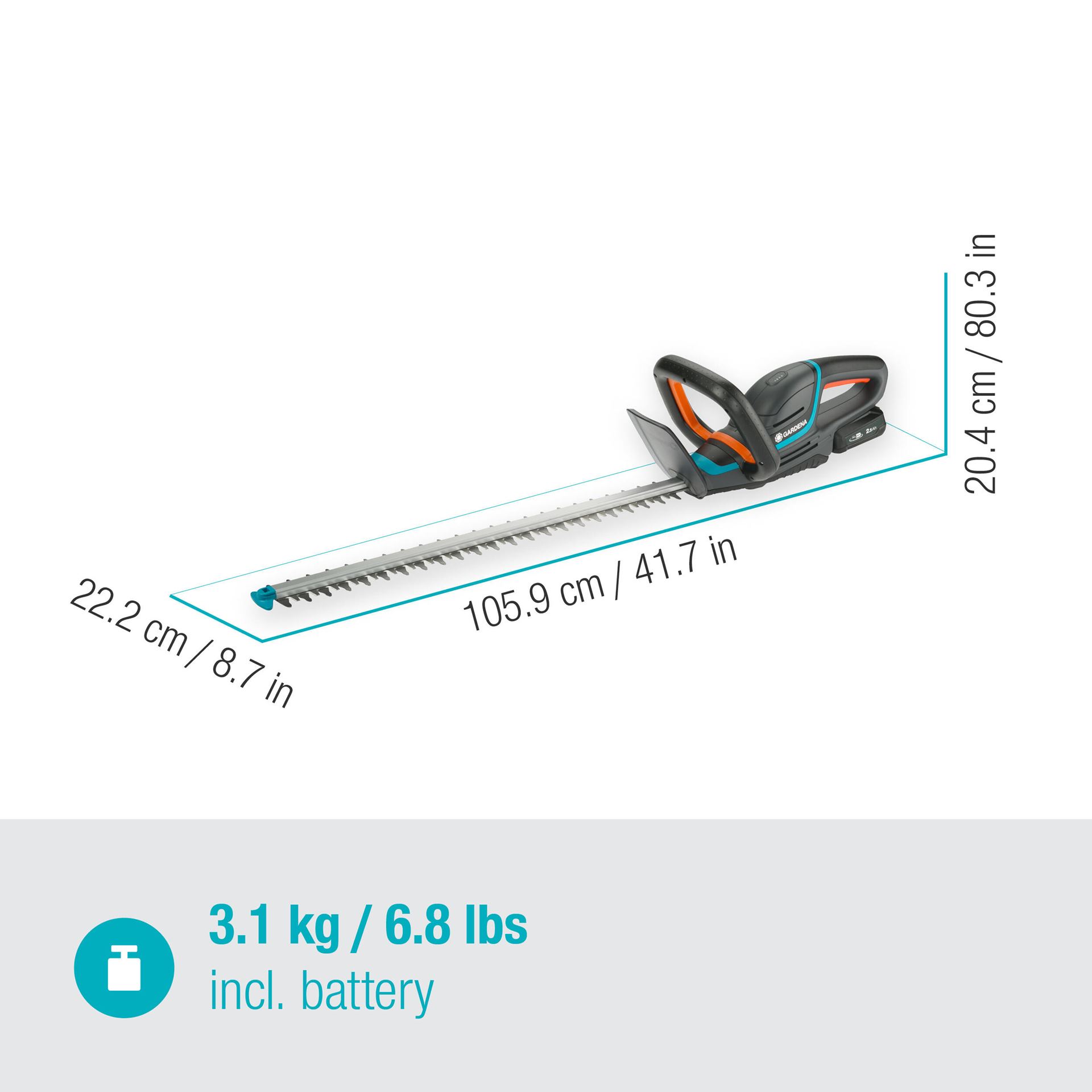 Accuheggenschaar-comfortcut-60-18v-p4a-set