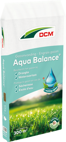 DCM Gazonvoeding Aqua Balance® 18 KG - Beschermt het gazon bij droogte en wateroverlast