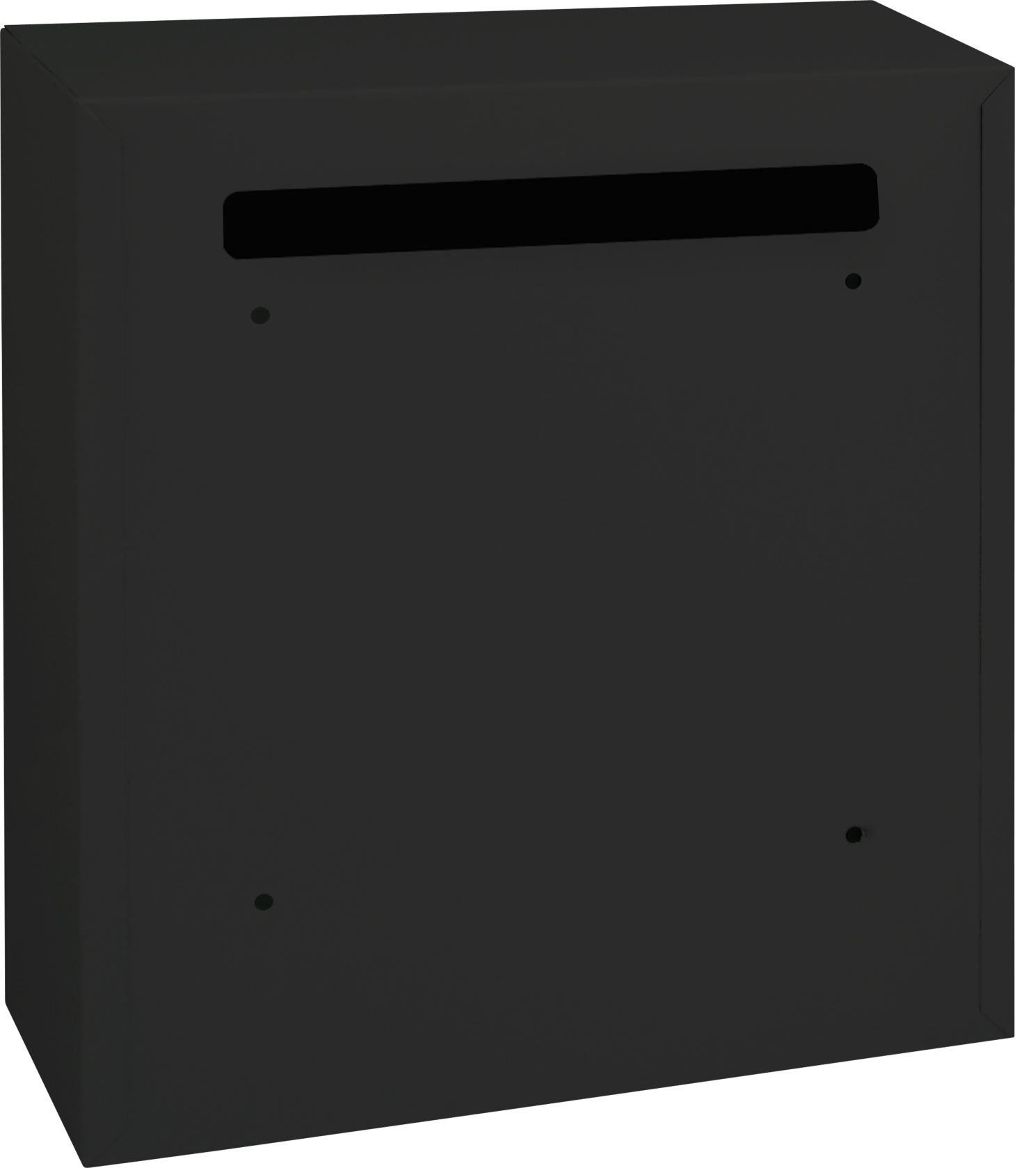 Modèle de boîte aux lettres Practo Garden - noir - 31x11x36cm