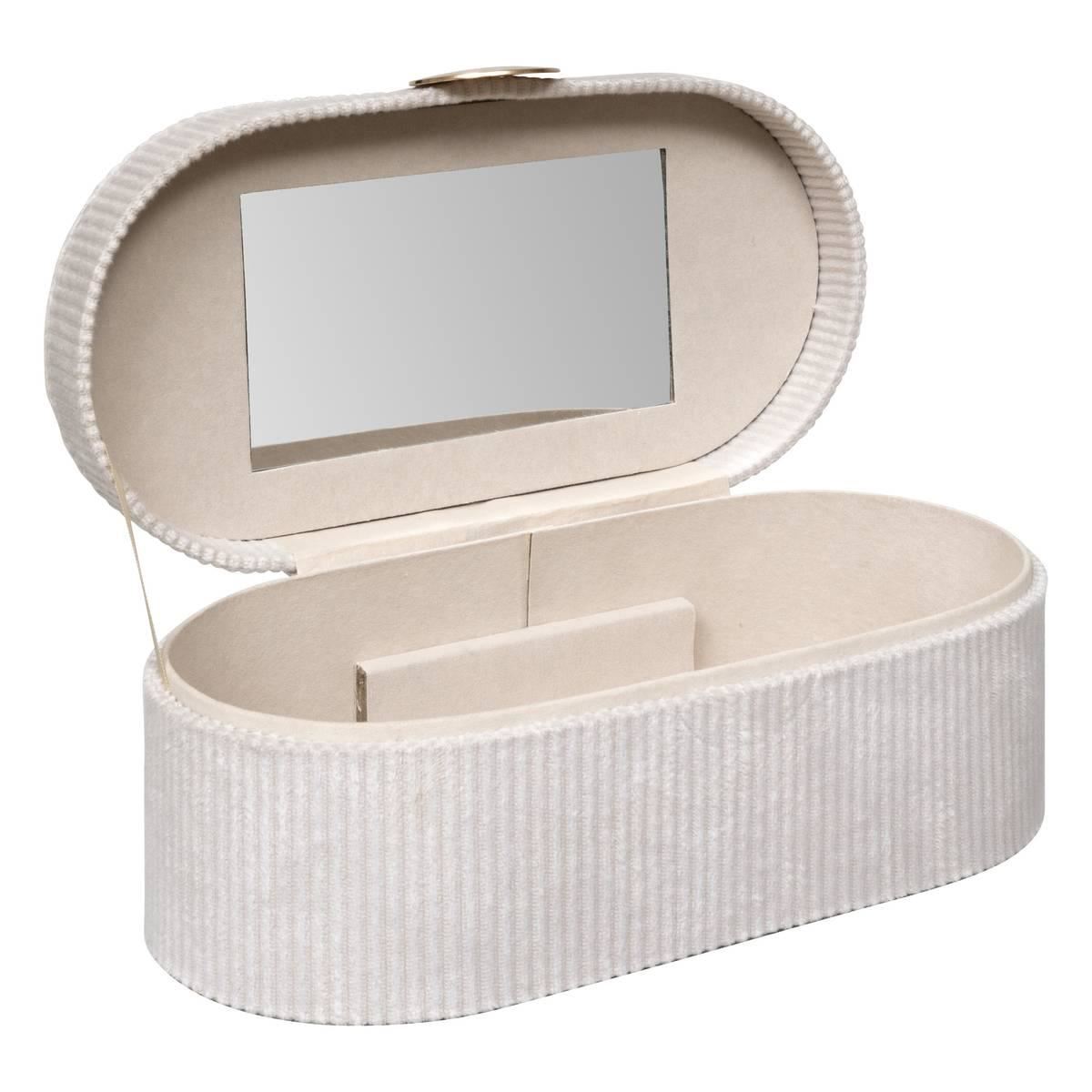 Juwelendoos-Enya-13x10x25cm-fluweel-beige