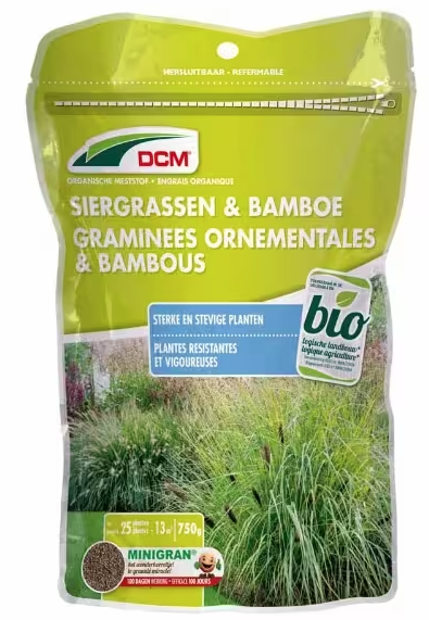 DCM Plantenvoeding Siergrassen & Bamboe 0,65 KG - Voor het bemesten van siergrassen en bamboe