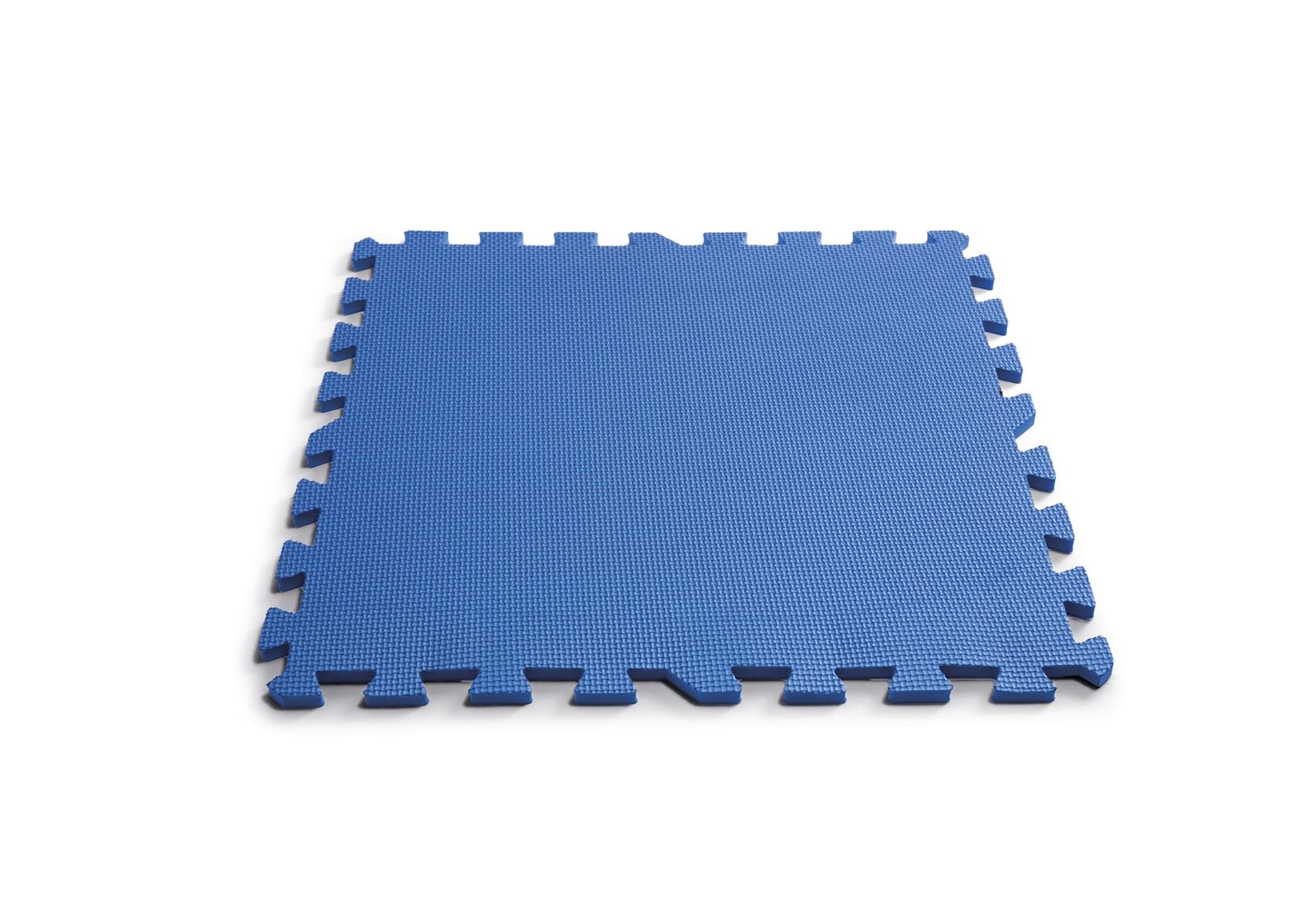 Dalles de sol Intex L50 x B50 cm (bleu) - lot de 8 pièces