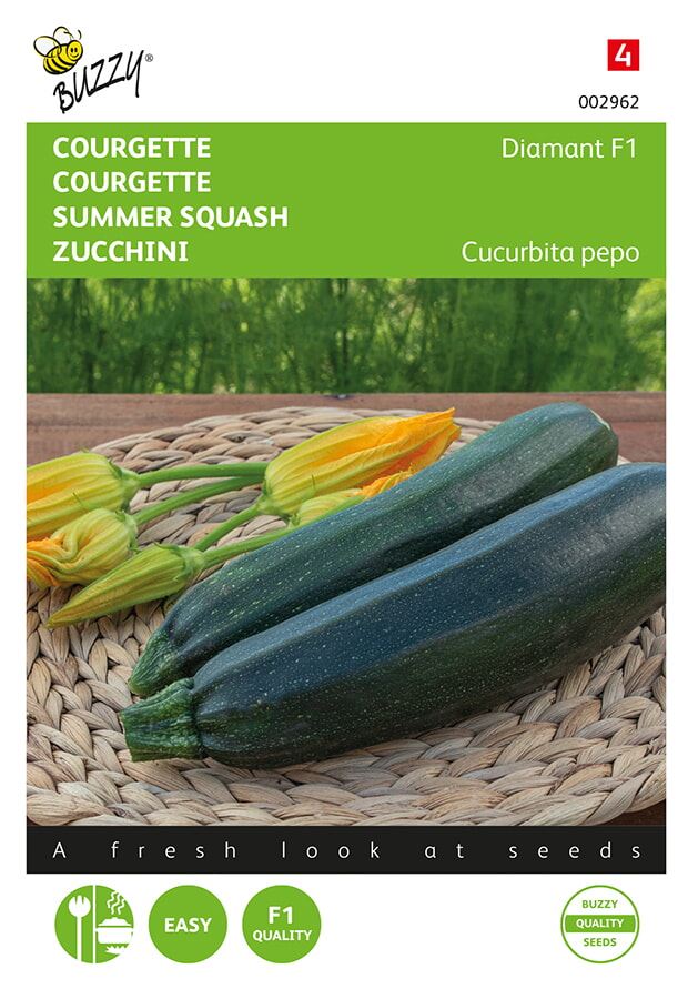 Buzzy® Zucchini seeds - Diamond F1 - original Peto-strain