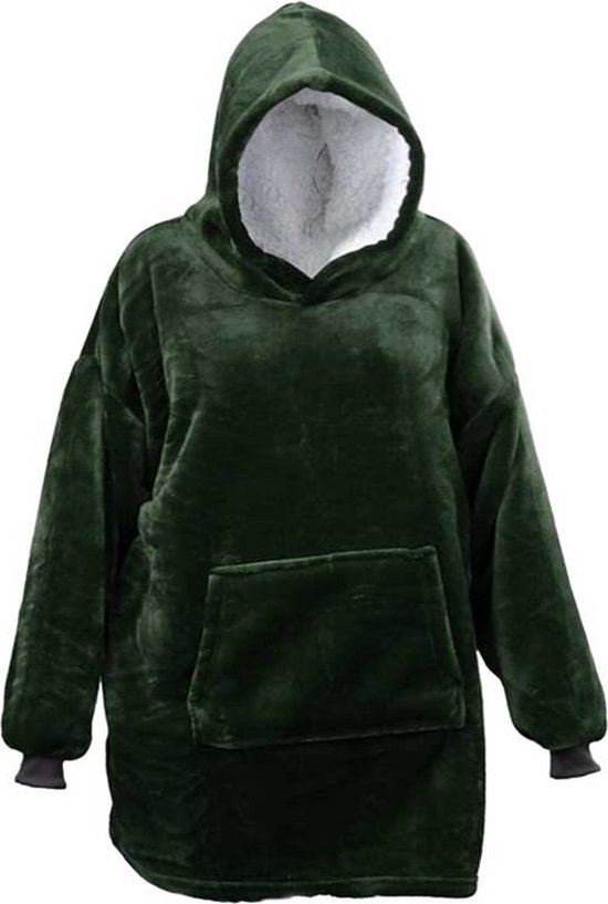 Hoodie-oversized-70x50x87cm-Dark-green