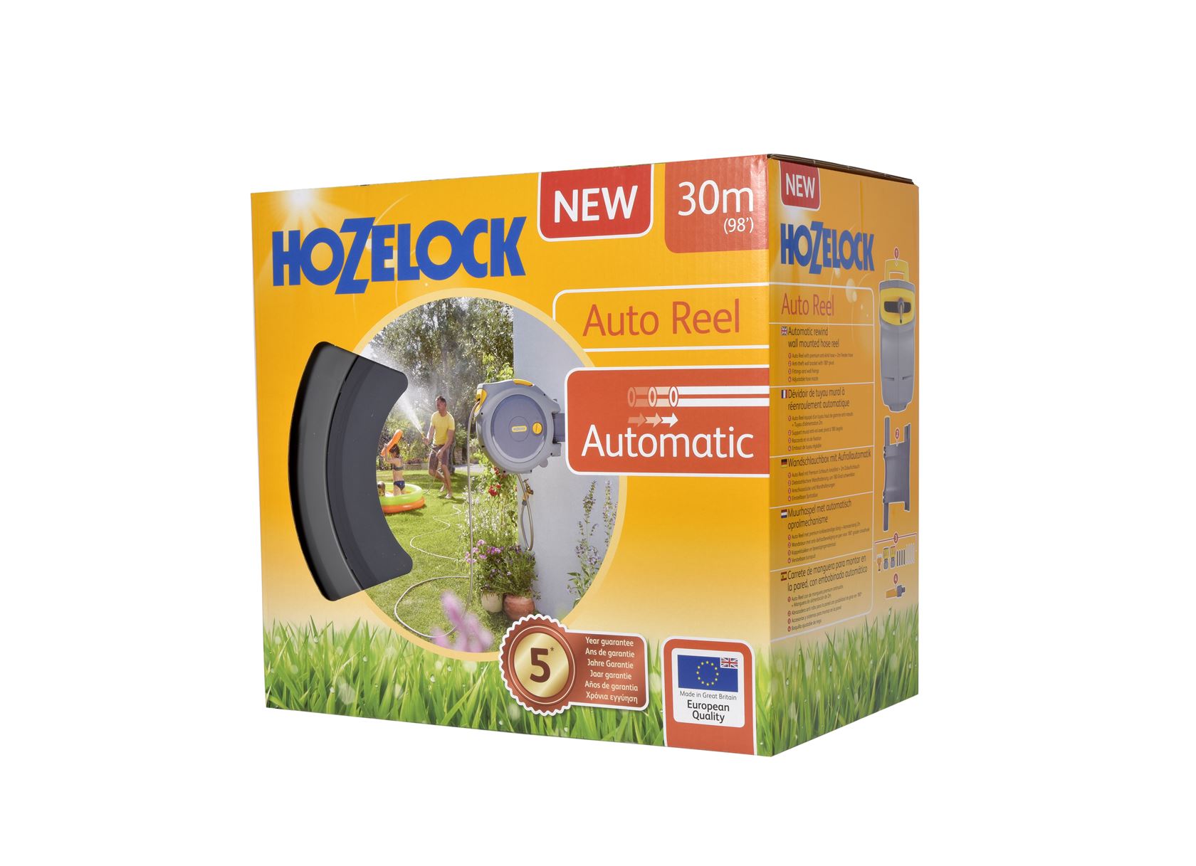 Hozelock Wandslangbox 'Auto Reel' - 30m