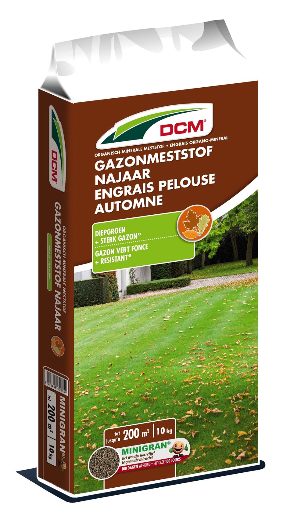 DCM Lawn fertilizer autumn - 10kg for 200m²