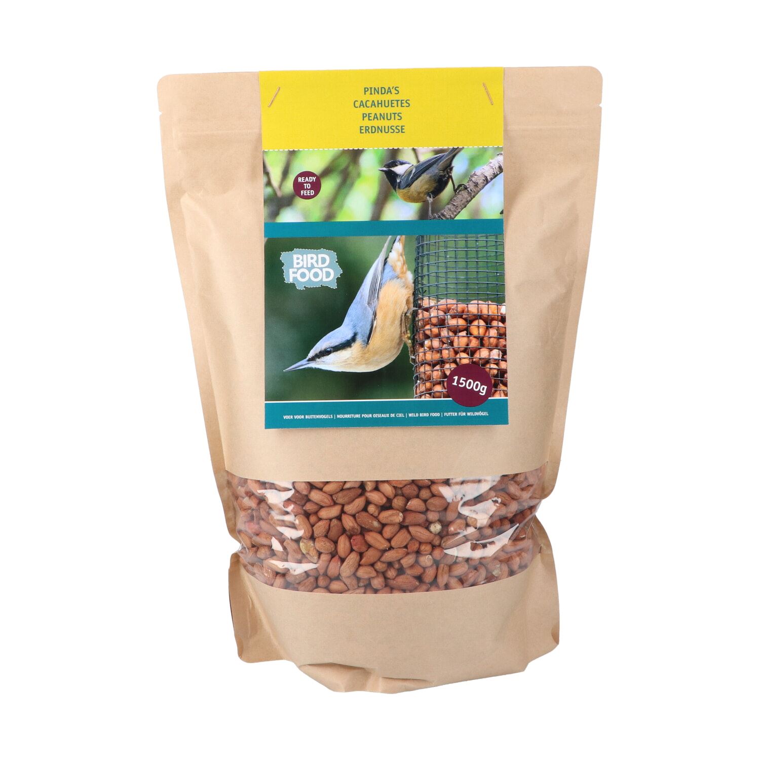 Bûten Food - Cacahuètes en emballage durable - 1,5 kg