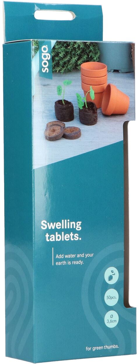 SOGO zweltablet - 3,6cm - 48 stuks 