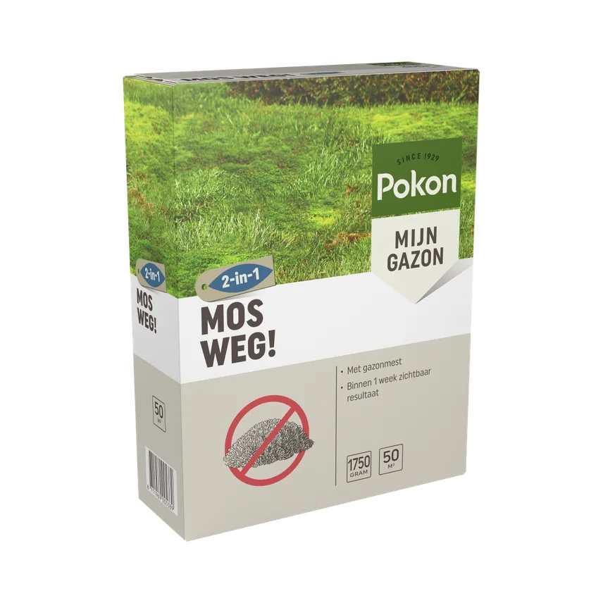 Pokon Mos Weg! mosbestrijder - 1750 gram voor 50m2