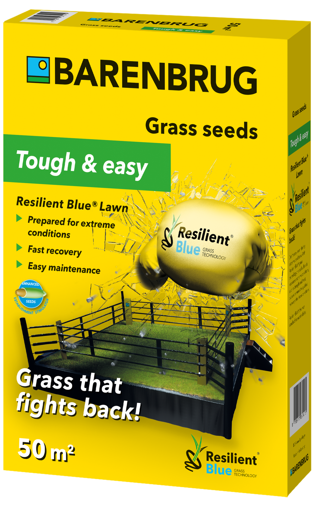 Barenbrug grass seed Resilient Blue Lawn - Grass that fights back - 1kg up to 50m²