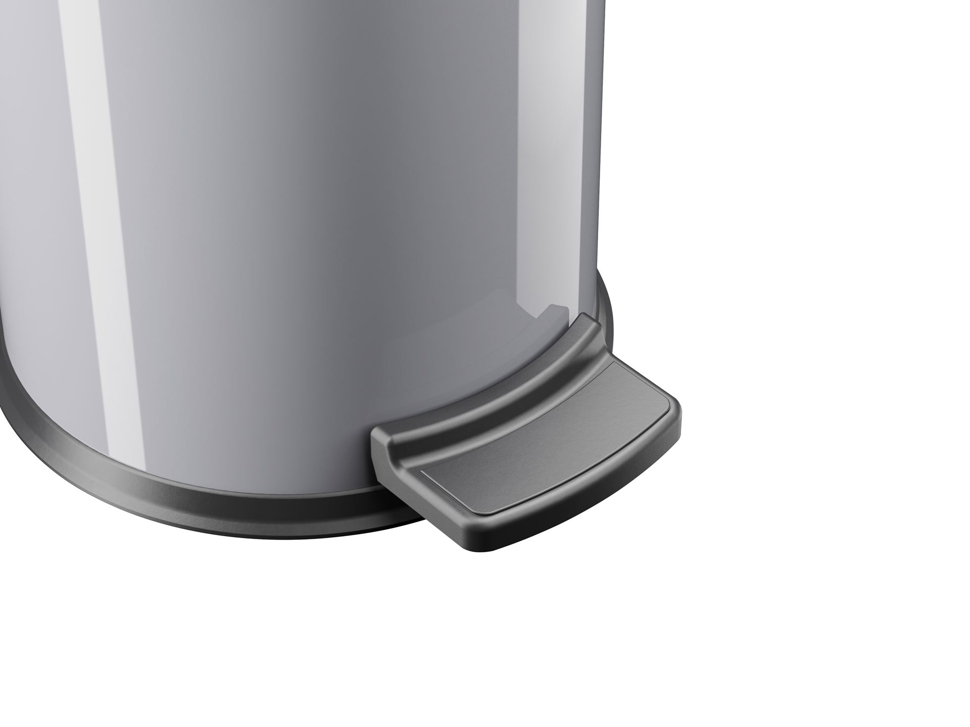 Pedaalemmer-solid-s-zilver-4l