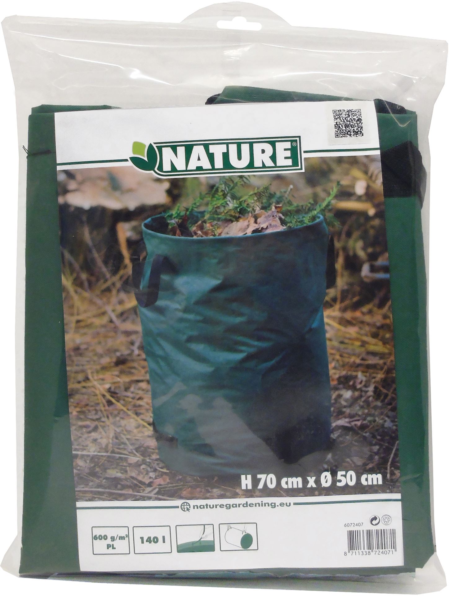 Tuinafvalzak-140-l-groen-polyester-H70x-50cm