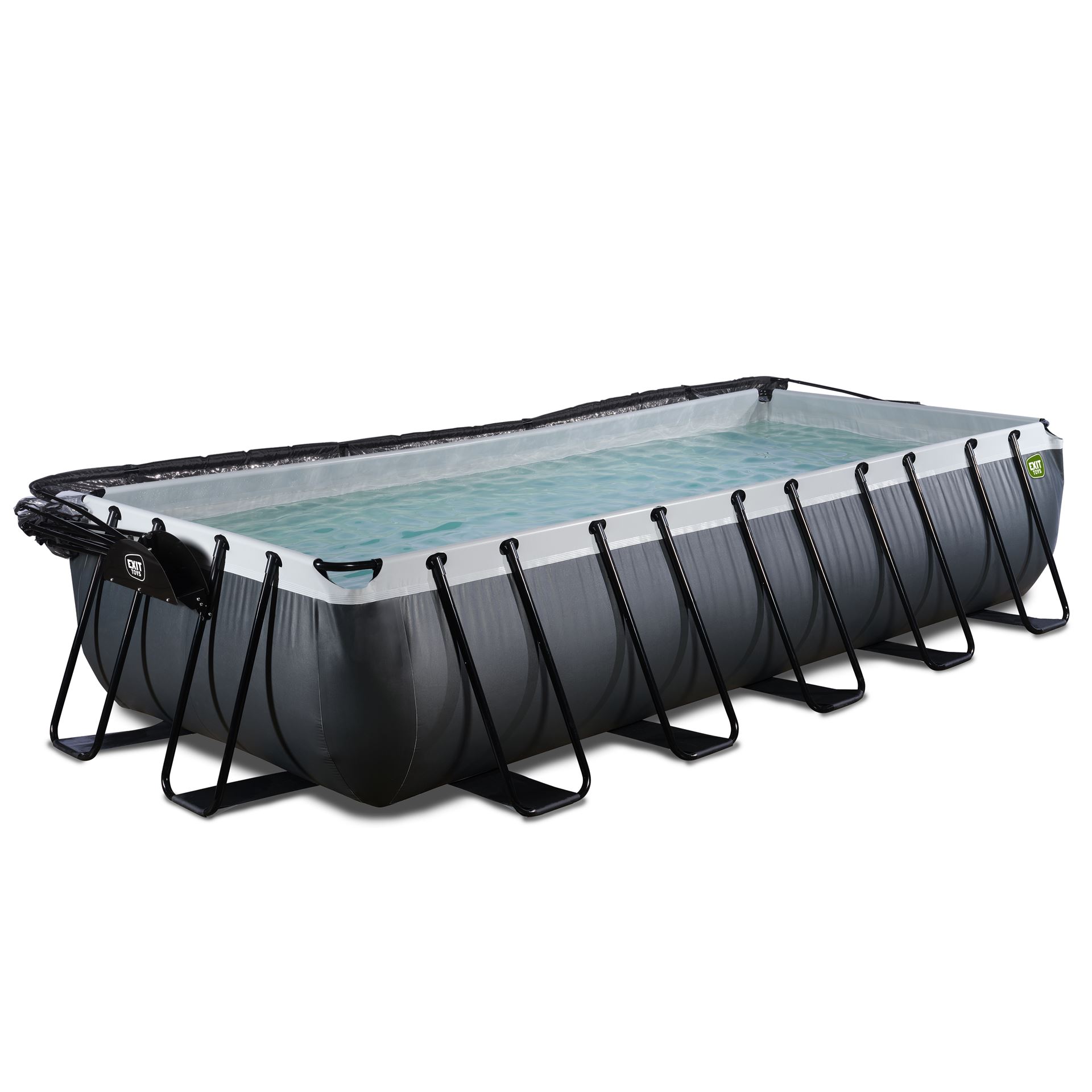 EXIT-Black-Leather-zwembad-540x250x100cm-met-zandfilterpomp-en-overkapping-en-warmtepomp-zwart