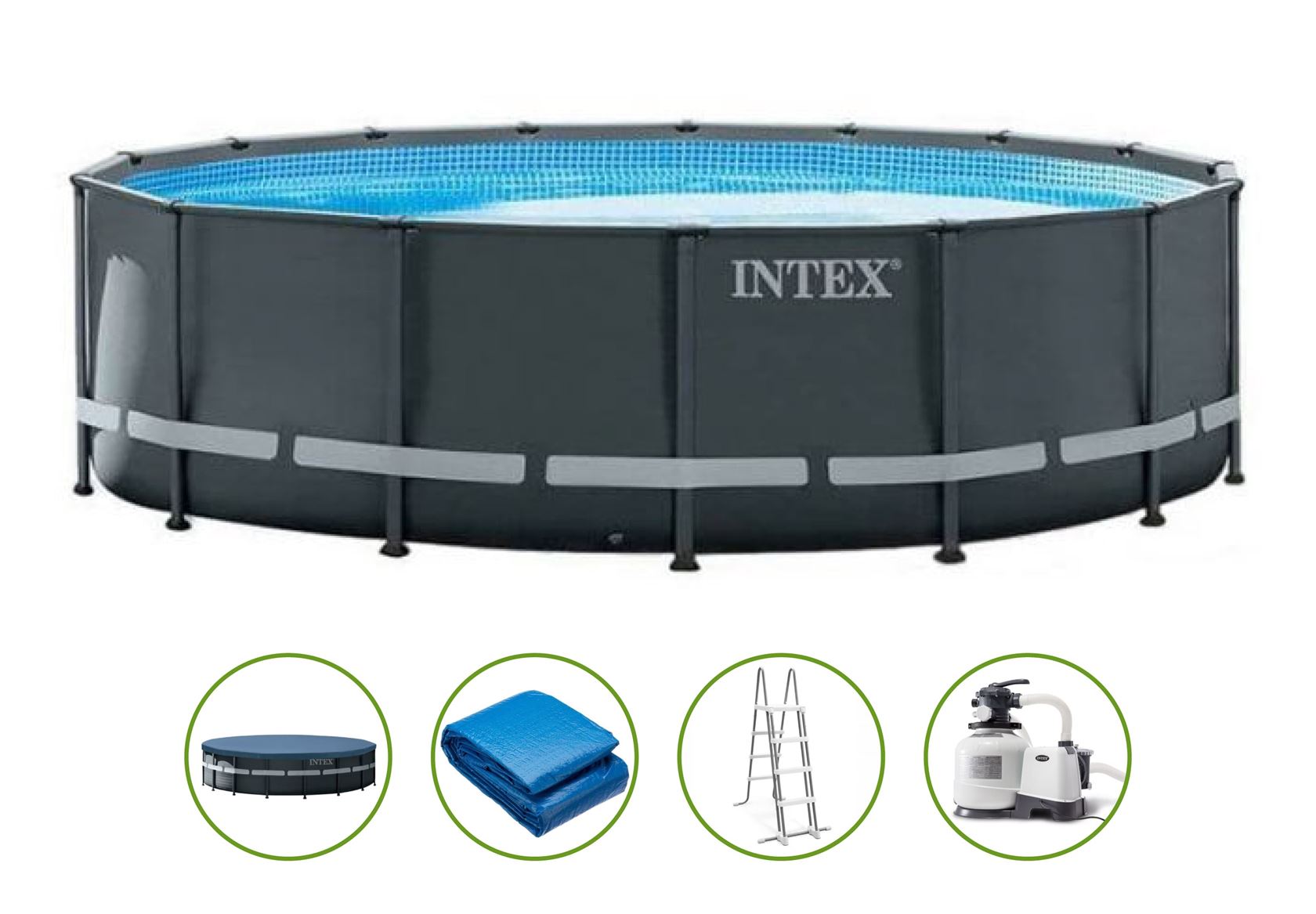 Ultra-XTR-Frame-pool-zwembadset-549x132cm-Inclusief-zandfilterpomp-trap-grondzeil-afdekzeil-Opzetzwembad